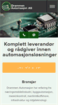 Mobile Screenshot of drammen-automasjon.no